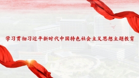 学习贯彻习近平新时代中国特色社会主义思想主题教育