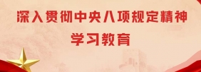 深入貫徹中央八項(xiàng)規(guī)定精神學(xué)習(xí)教育